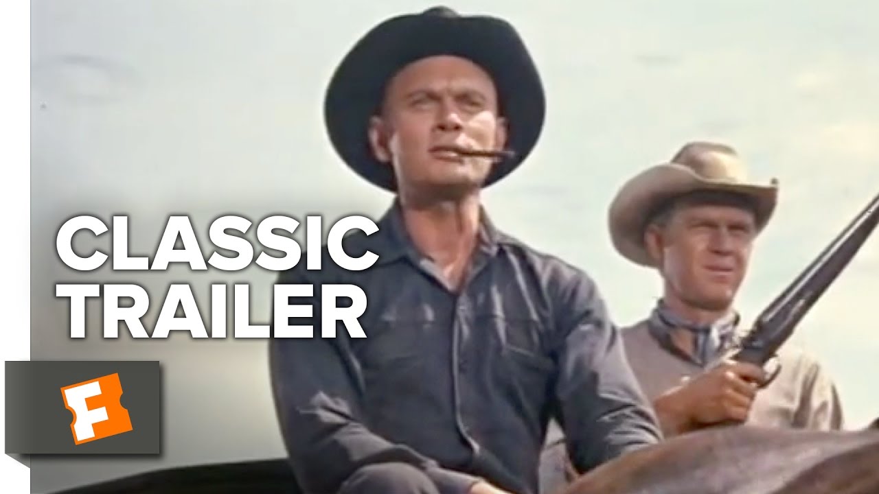 The Magnificent Seven Official Trailer #1 - Charles Bronson Movie (1960) HD