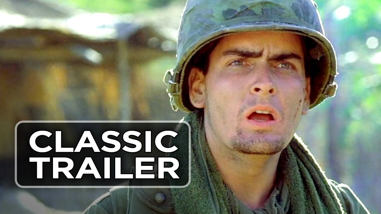 Platoon Official Trailer #1 - Charlie Sheen, Keith David Movie (1986) HD