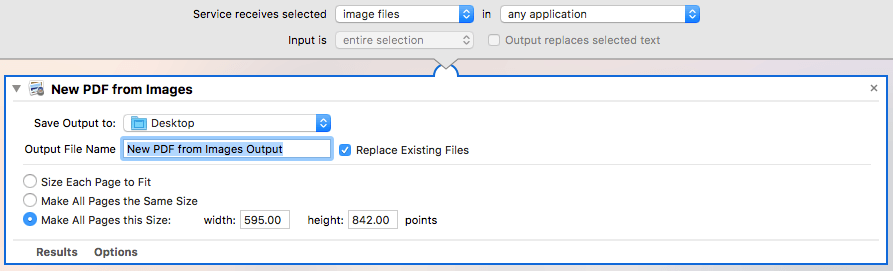 Automator Combine Multiple Images To PDF
