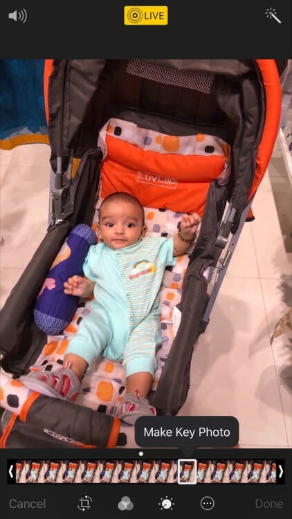 iOS 11 Change Key Photo