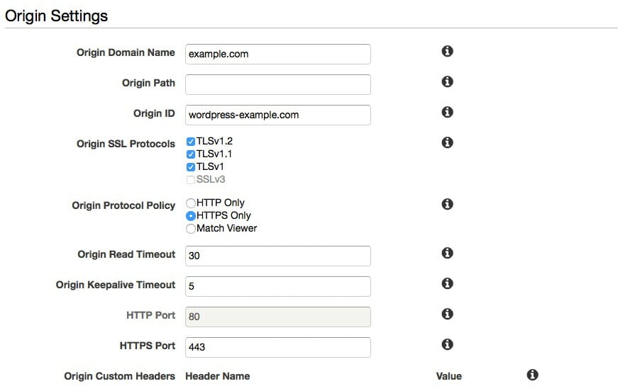 AWS CloudFront CDN Setup