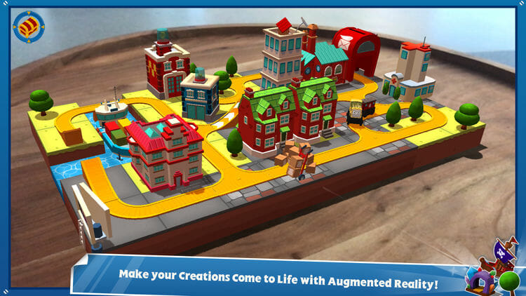 Thomas and Fiends Minis Augmented Reality Game