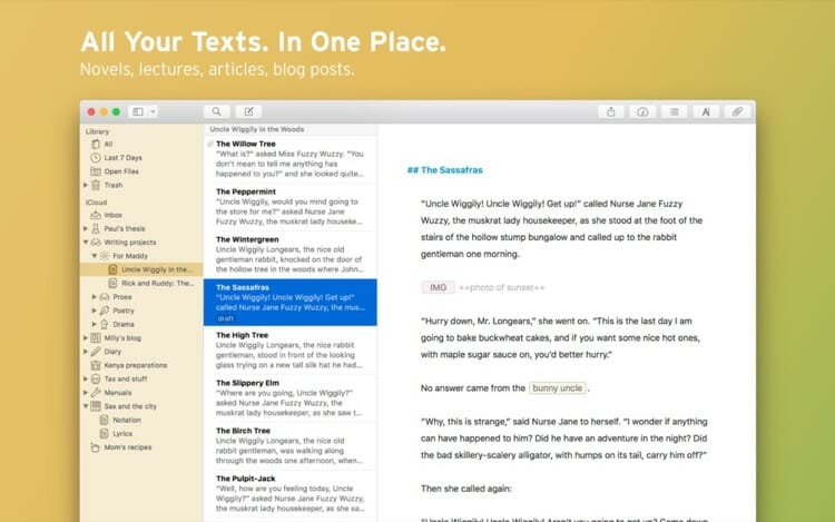 Ulysses Text Editor For MacBook