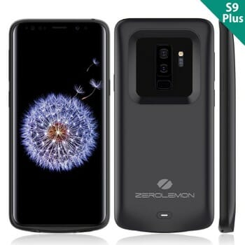 ZeroLemon Slim Battery Case For Galaxy S9 Plus