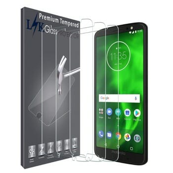 LK Tempered Glass Screen Protector For Motorola G6