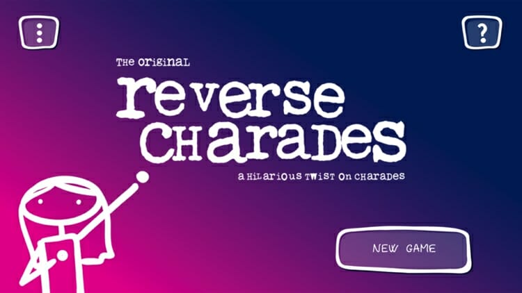 Reverse Charades iOS Game