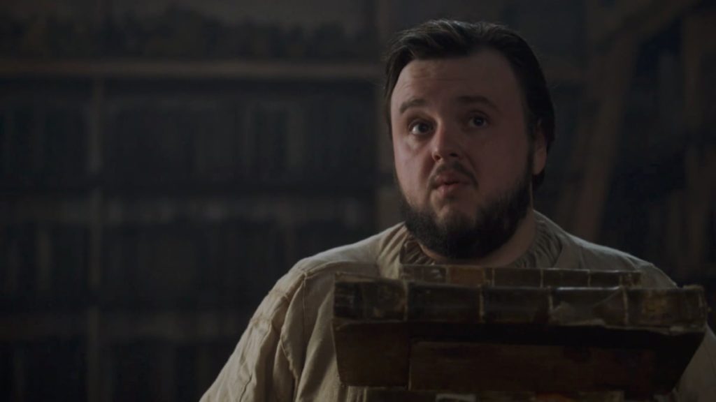 Samwell Tarly in Game Of Thrones