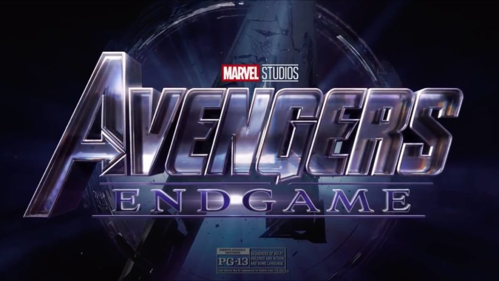 Avengers Endgame Title Screen 2019