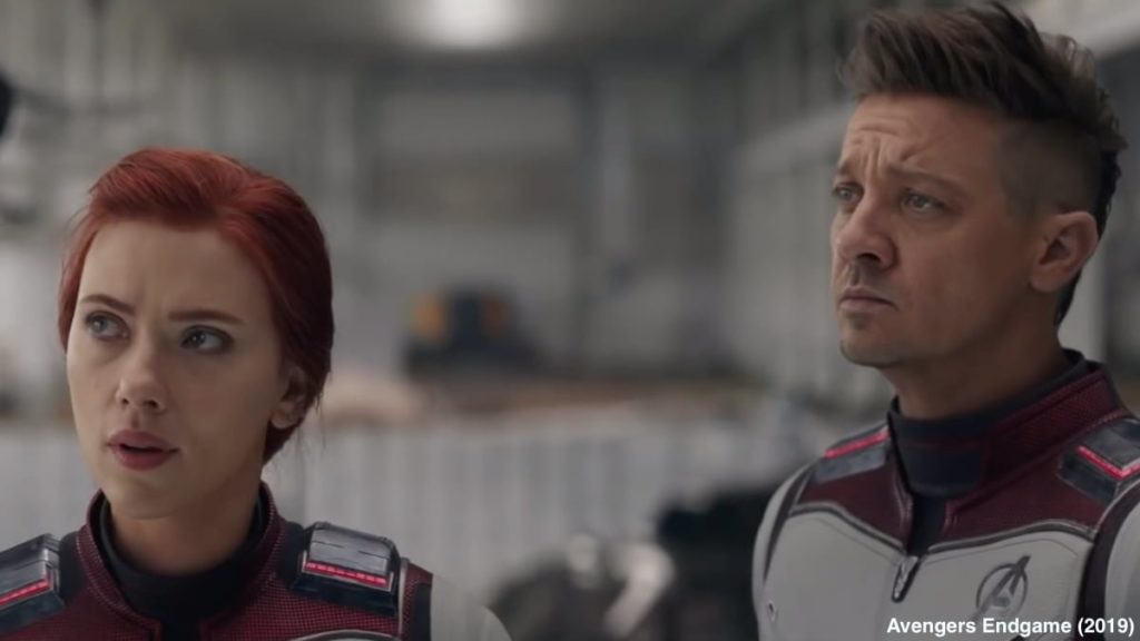 Black Widow And Hwakeye Going For Time Heist