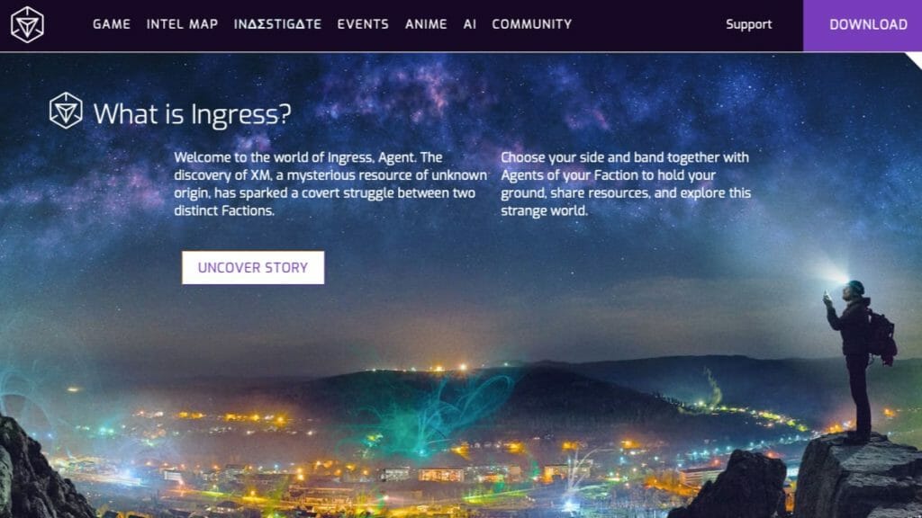 Ingress Prime Augmented Reality Game For iOS