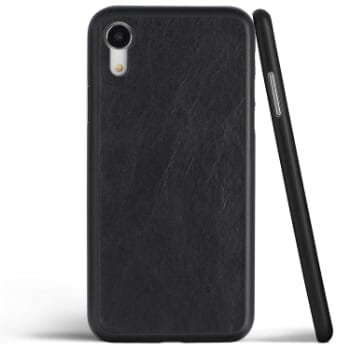 Totallee Thin Leather Case for iPhone XR