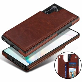 DONWELL Back Wallet Leather Cases