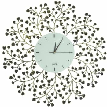 Decorative Wall Mount Flower Wall Clock