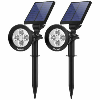 Nekteck 2 Pack Outdoor Solar Lights