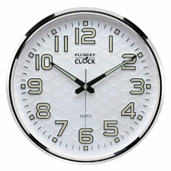 Plumeet Night Light Function Wall Clock