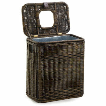 Basket Lady Drop In Handmade Trash Basket