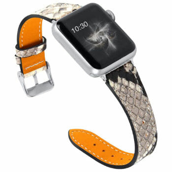 Ouluoqi Leather Apple Watch Band