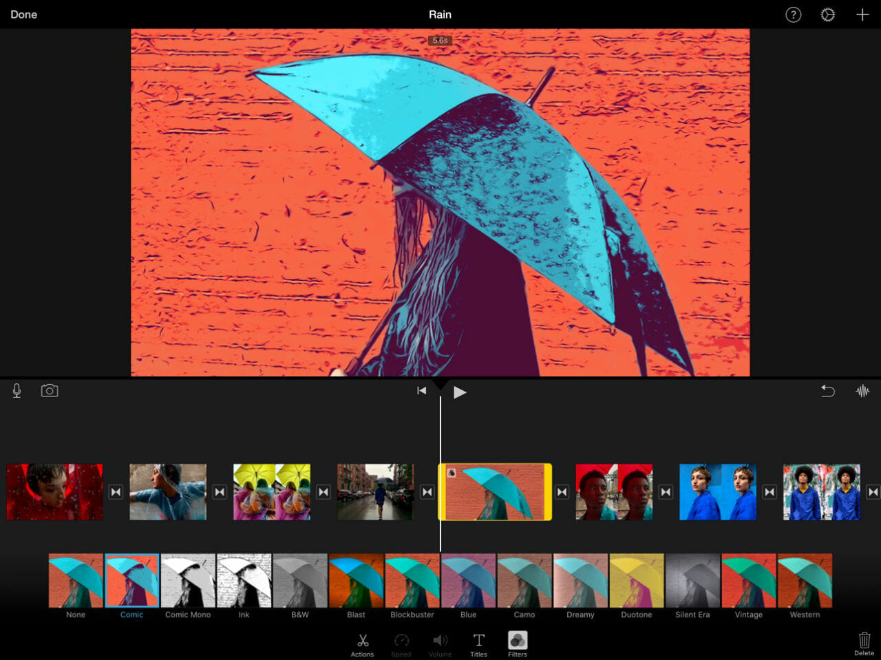 iMovie Video Editor For iPhone or iPad