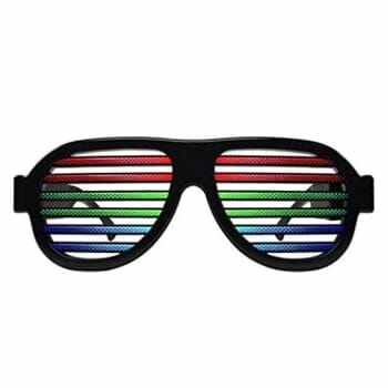 LED Glasses To Pair With LED Gloves