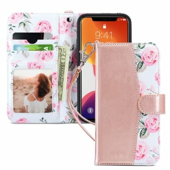 ULAK Leather Wallet Folio Case